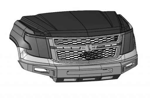 2015-2020 Chevy Tahoe Octane Front Winch Bumper Chassis Unlimited Baseline Overland iso.jpg