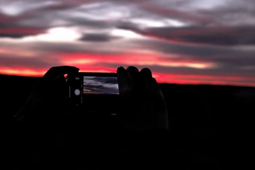 Connie taking shot of Sunset.jpg