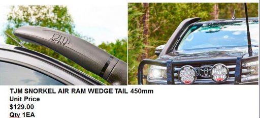 TJM SNORKEL AIR RAM WEDGE TAIL 450mm.jpg