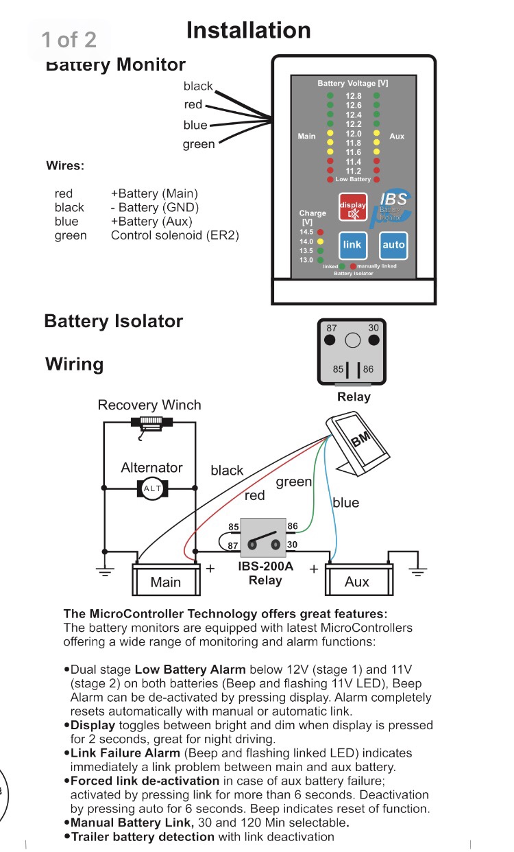 Tjm Ibs Dual Battery System Wiring Diagram - Wiring Diagram