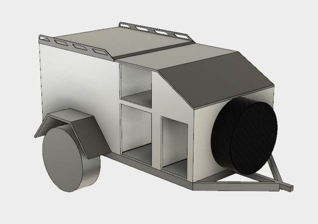 Boulder Outdoor Products Overland Trailer/RTT Hauler