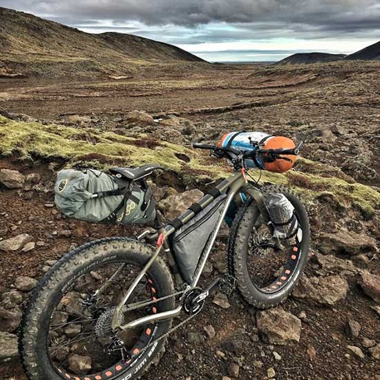Dan Godzisz, bikepacking in Iceland